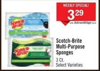 Scotch-brite multi-purpose sponges