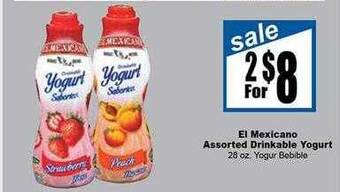 Rancho Markets El mexicano assorted drinkable yogurt offer