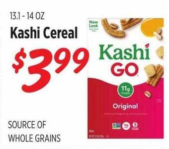 Rouses Kashi cereal offer