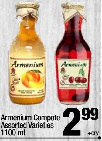 Super King Markets Armenium compote assorted varieties offer