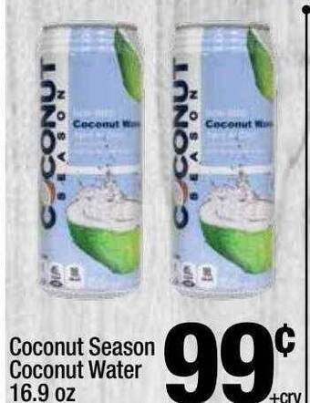 Super King Markets Coconut season coconut water offer