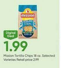 Stater Bros Mission tortilla chips offer