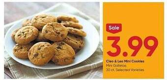 Stater Bros Cleo & leo mini cookies offer