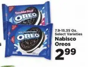 IGA Nabisco Oreo 7.9-15.35 Oz. offer
