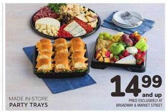 Albertsons Party trays offer