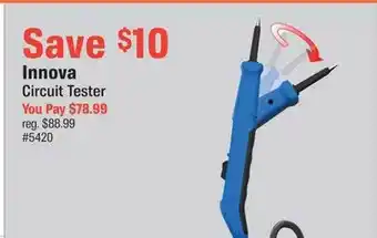 AutoZone Innova circuit tester offer