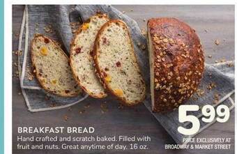 Albertsons Breakfast bread offer