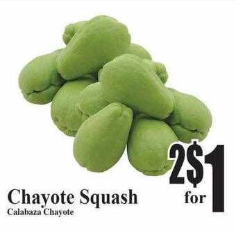 Baja Ranch Chayote squash offer