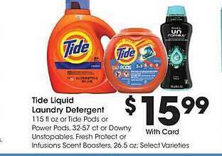 City Market Tide liquid laundry detergent offer
