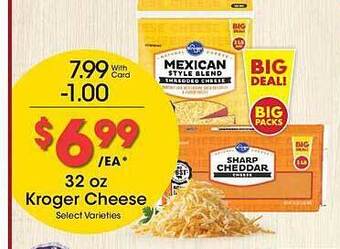 City Market Kroger cheese offer