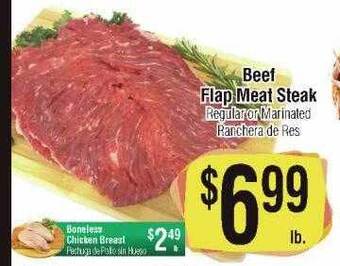 Big Saver Foods Beef flap meat steak offer
