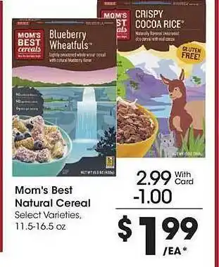 City Market Mom's best natural cereal offer