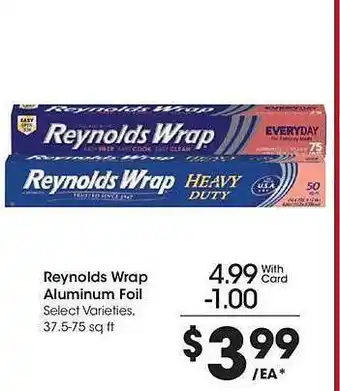 City Market Reynolds wrap aluminum foil offer