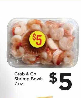 Food 4 Less Grab & go shrimp bowls offer