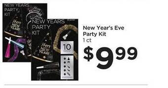 Food 4 Less New year's eve party kit offer
