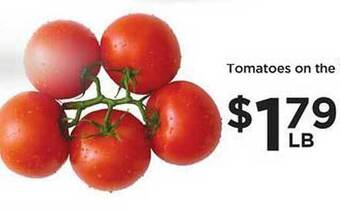 Food 4 Less Tomatoes on the vine offer
