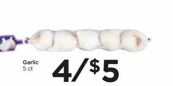 Food 4 Less Garlic offer