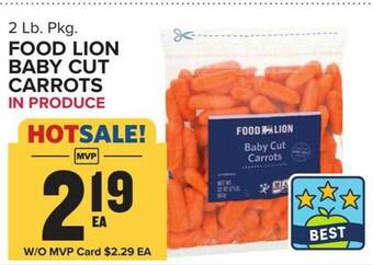 Food Lion Food lion baby cut carrots offer