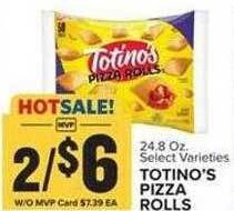 Food Lion Totino's pizza rolls offer