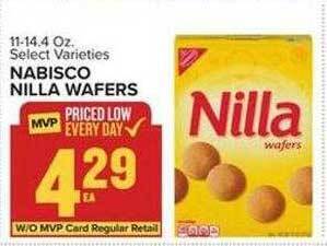 Food Lion Nabisco nilla wafers offer