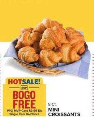 Food Lion Mini croissants offer
