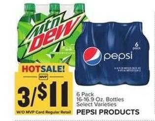 Food Lion Pepsi products offer