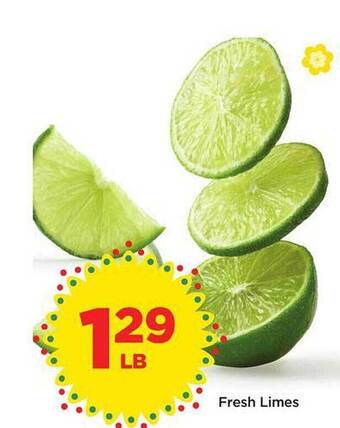 Foods Co Fresh limes offer