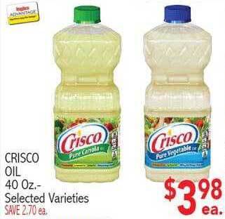 Ingles Markets Crisco oil offer