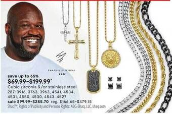 JC Penney Cubic zirconia &-or stainless steel offer