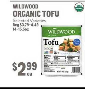 New Seasons Market Wildwood organic tofu offer