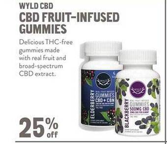 New Seasons Market Wyld cbd cbd fruit-infused gummies offer