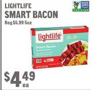 New Seasons Market Lightlife smart bacon offer
