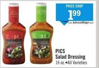 Price Chopper Pics salad dressing offer