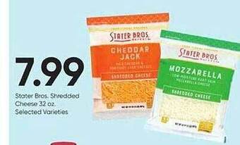 Stater Bros Stater bros, shredded cheese offer