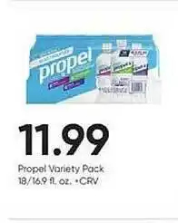 Stater Bros Propel variety pack offer