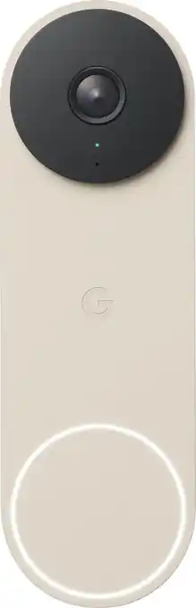 Best Buy Google - nest doorbell wired (2nd generation) - linen offer