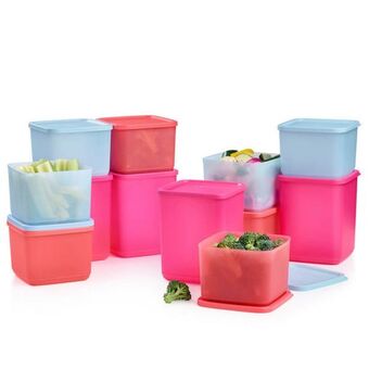 Tupperware Bogo basic bright square 6-pc. set offer