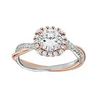 Kohl's Primrose sterling silver cubic zirconia cushion halo ring offer