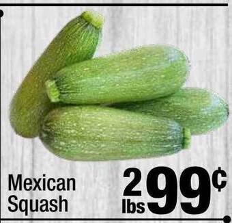 Super King Markets Mexican squash offer