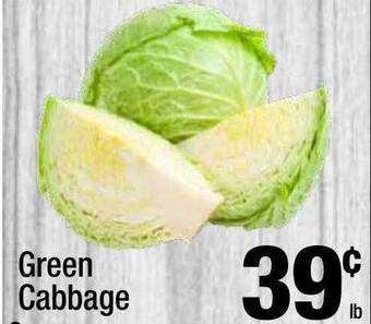 Super King Markets Green cabbage offer