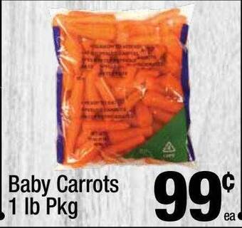 Super King Markets Baby carrots offer