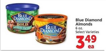 Vons Blue diamond almonds offer