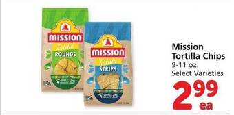 Vons Mission tortilla chips offer