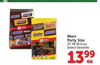 Vons Mars party size offer