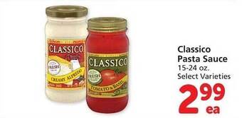 Vons Classico pasta sauce offer