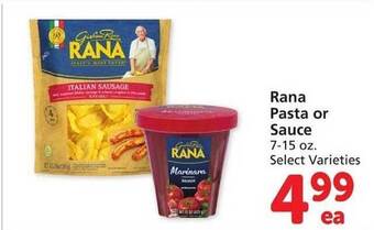 Vons Rana pasta or sauce offer