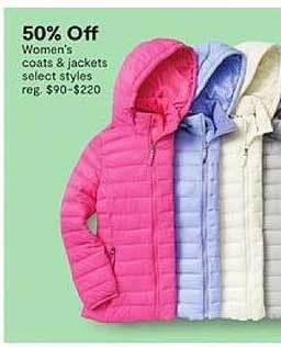JC Penney Women's coats & jackets offer