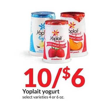 Hy-Vee Yoplait yogurt offer