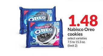 Hy-Vee Nabisco oreo cookies offer