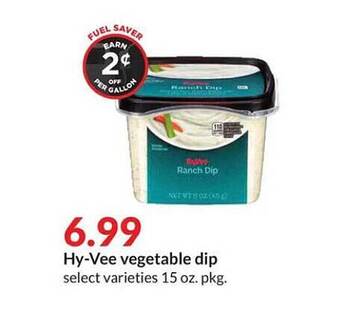 Hy-Vee Hy-vee vegetable dip offer